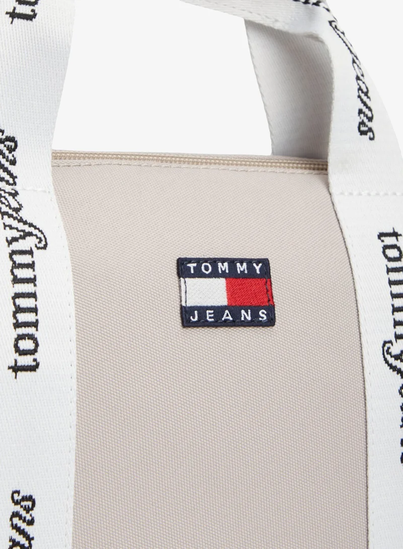 TOMMY JEANS  Essential Repeat Logo Crossbody Tote Bag for Women | Best Price UAE